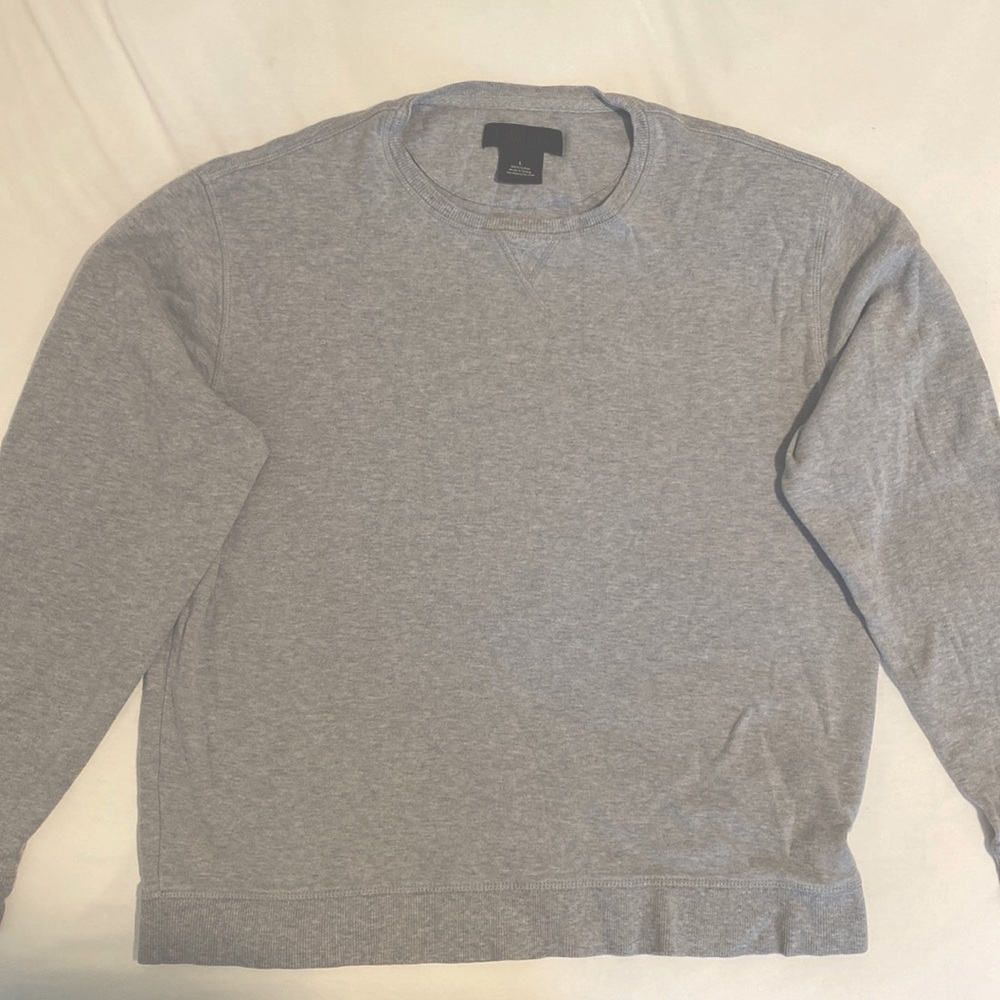 Dylan Gray 100% Cotton Grey Sweater